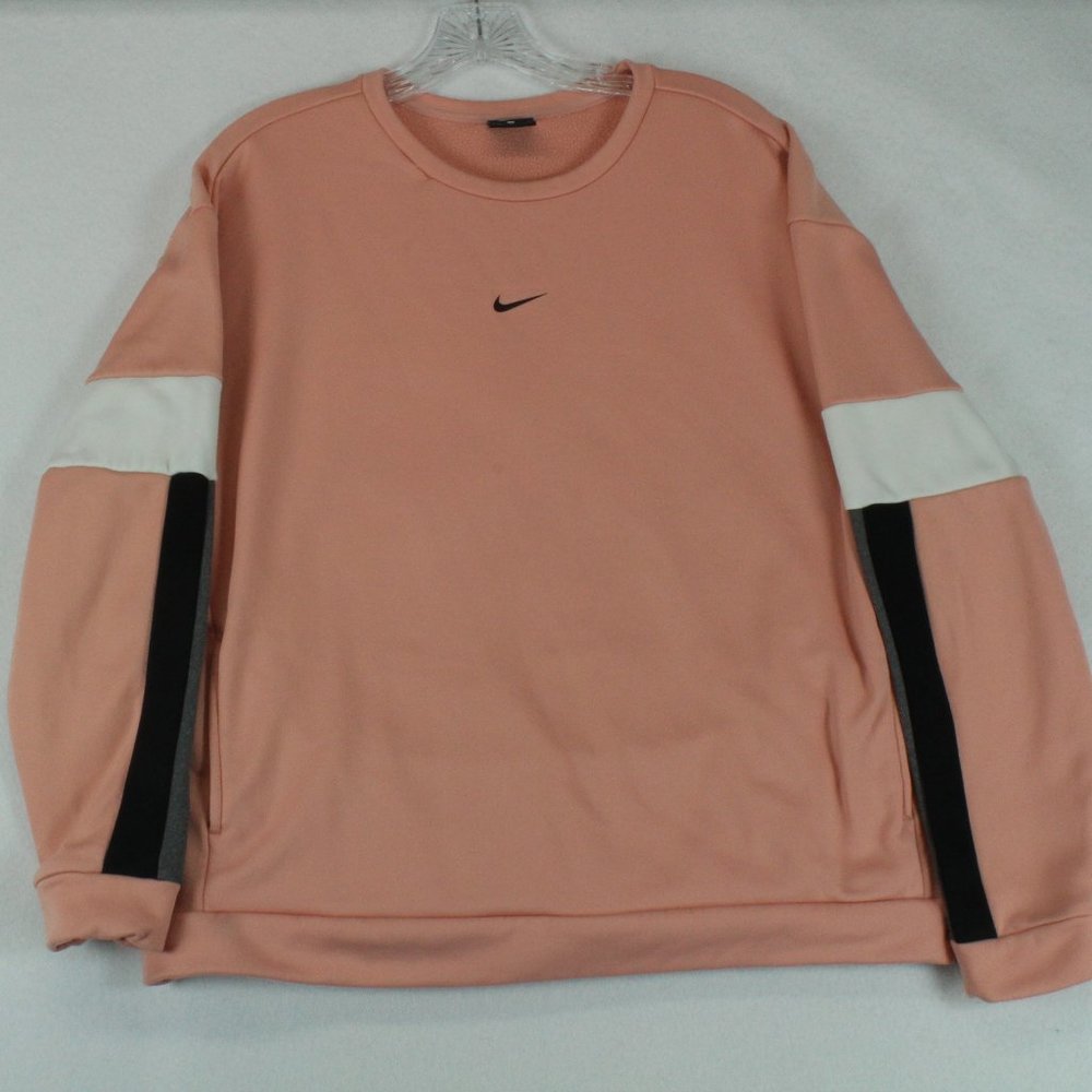 Nike Sweater Women's Medium Fleece Lined Long Sleeve Pullover